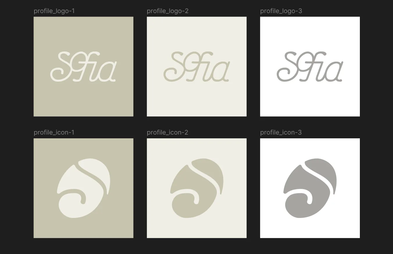sofia branding logo figma