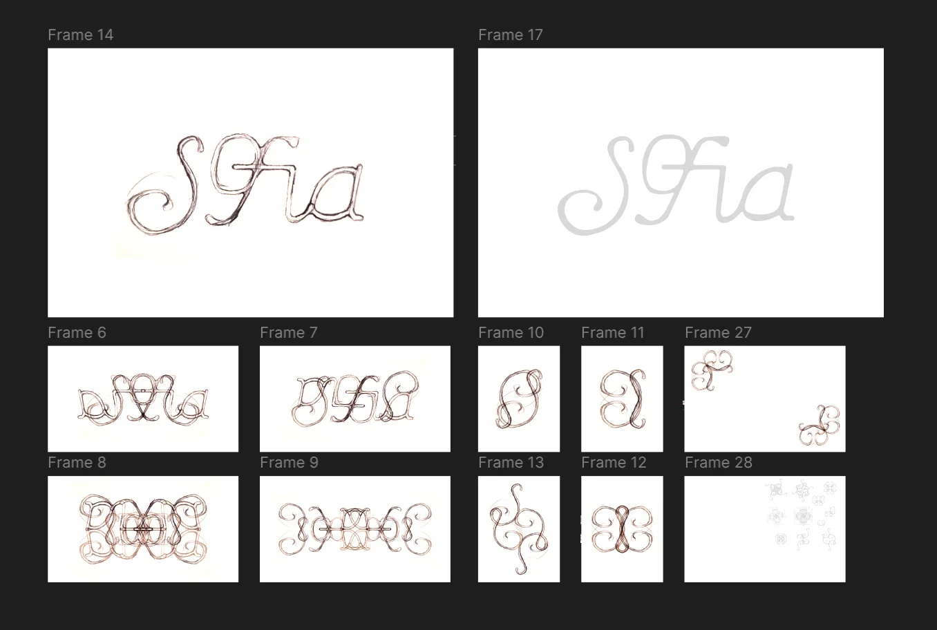 sofia branding logo sketch
